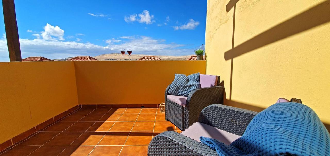 Ferienhaus Casa Cristof - Costa Calma - Glasfaserinternet - Max 6 Personen Buitenkant foto